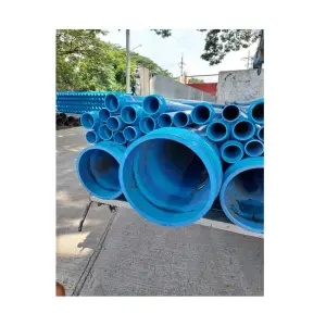 Pipa Drainase Air UPVC Diameter Besar Koneksi Cincin Karet