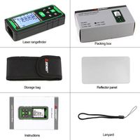 Télémètre laser SNDWAY, laser vert, télémètre numérique, ruban laser, règle de distance, capteur de distance, mètre de distance