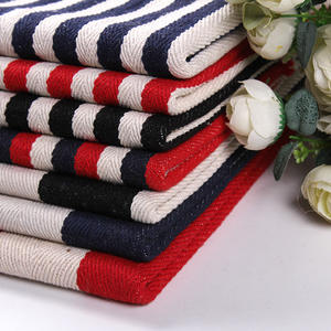 צבעוני יוטה כותנה ארוג יוטה בד סיב עבור תיק כריות אקארד כותנה בד צבוע חוט כותנה פשתן ספה ריהוט - Product Image 4