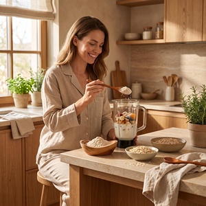 Harina de <span class=keywords><strong>Avena</strong></span> Integral <span class=keywords><strong>Sin</strong></span> Transgénicos, Molido en Piedra, Grado Alimenticio, Etiqueta Privada OEM, Venta al Por Mayor, Etiqueta Limpia, Saludable <span class=keywords><strong>para</strong></span> el Corazón - Product Image 5