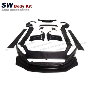 Kit de cuerpo ancho estilo LB para Maserati GT <span class=keywords><strong>GTS</strong></span> actualización parachoques delantero guardabarros faldas laterales accesorios de coche Kit de rendimiento - Product Image 6