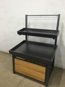 Estantería de Madera <span class=keywords><strong>para</strong></span> Frutas y Verduras de Supermercado, <span class=keywords><strong>Muebles</strong></span> <span class=keywords><strong>para</strong></span> Tiendas de Conveniencia - Product Image 4