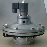 Vanne solénoïde électrique à bille en acier inoxydable DC 24V/12V AC220V pour le contrôle pneumatique et hydraulique, idéale pour l'élimination de la poussière