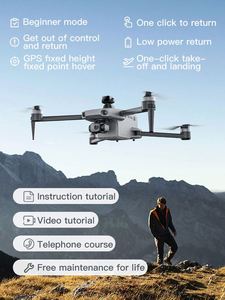 K11 Turbo Screen <b>4K</b> Camera Professional Brushless 3-Axis Gimbal GPS Obstacle Avoidance 4KM Long Distance Expert Plastic RC <b>Drone</b> - Product Image 3