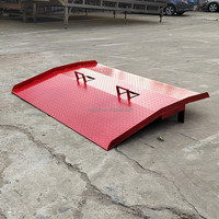 Rampe de quai pour conteneurs, plaque de déchargement pour chariot élévateur, 8T, usage en entrepôt