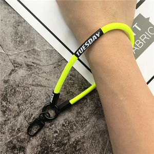 Porte-clés couleur lanière sangle pour téléphone accessoires Bracelet téléphone chaîne métal homard fermoir clé lanière sac voiture clés corde - Product Image 4