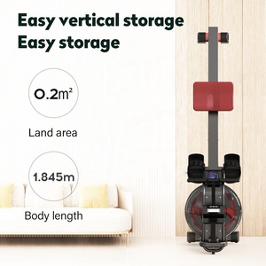 Snode WR66 Iron Magnetic <strong>Water</strong> <strong>Rowing</strong> <strong>Machine</strong> Home Use-Quiet Rower LCD Display Adjustable Resistance Unisex Fitness 14L <strong>Water</strong> - Product Image 6