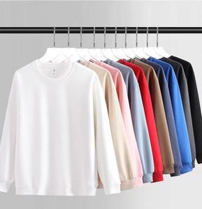 Sudadera Oversize de Algodón para Hombre al por Mayor, Sudadera Lisa con Cuello Redondo, Sudadera Bordada con Logotipo Personalizado - Product Image 6