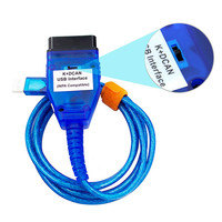 Precio de Fábrica 2024 para Cable de Diagnóstico BMW K DCAN K+CAN con Chip FTDI para Escáner de Diagnóstico Inpa OBD2 para la Serie BMW
