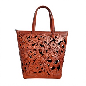 Pochette en cuir personnalisable avec gravure, motif rayé, fermeture éclair, légère, imperméable, grande capacité, écologique, style vintage - Product Image 6