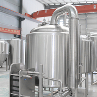 Bouilloire électrique chauffante à la vapeur, 500l, en cuivre, équipement de brasserie de bière des états-unis