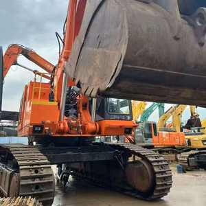 รถขุดตีนตะขาบไฮดรอลิกแบบ2024 120ตันมอเตอร์เครื่องยนต์สภาพดีสำหรับการก่อสร้าง/การเกษตร HitachiEX120รถขุด - Product Image 5