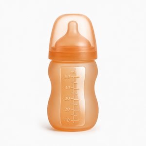 <span class=keywords><strong>Biberon</strong></span> en silicone pour bébé, design ergonomique, <span class=keywords><strong>tétine</strong></span> moulée avec échelle graduée, sans BPA, qualité alimentaire, distributeur de médicaments pour nouveau-né - Product Image 2