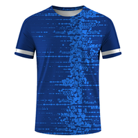 Penjualan terlaris T-shirt desain terbaru pemuda sepak bola tersublimasi hitam merah dan kuning oranye Jersey sepak bola untuk pria