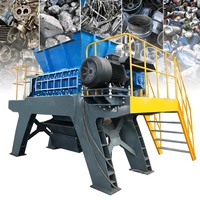 Mesin Penghancur Logam Aluminium Bekas Industri untuk Penghancuran Profil Logam Campuran Aluminium Bekas