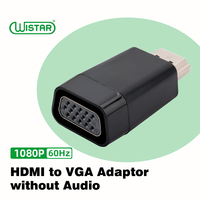 Adaptador Convertidor HDMI a VGA de Macho a Hembra sin Audio, Venta al Por Mayor WISTAR