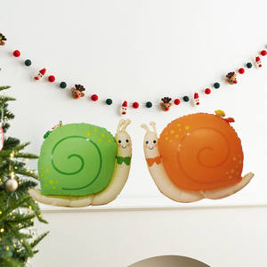 Vente en gros Nouveau produit Ballon en aluminium mat <span class=keywords><strong>Escargot</strong></span> sur le thème de la jungle Ins Hot French Snails <span class=keywords><strong>Gary</strong></span> pour décoration de fête d'anniversaire pour enfants - Product Image 2