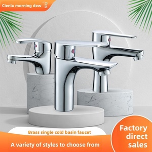 Robinet de lavabo en laiton à montage monotrou pour eau froide, vente directe usine, <span class=keywords><strong>prix</strong></span> abordable - Product Image 5