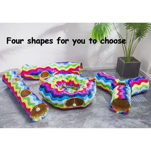 10 pollici di diametro Premium grande copertura per Tunnel per gatti soffice palline giocattolo 3 ft tubi di Design flessibile Tunnel categoria di prodotto - Product Image 4