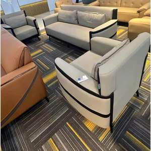 Nội thất thương mại, Ghế sofa văn phòng da thật, Ghế văn phòng, Nội thất sofa, Bộ sofa kết hợp hiện đại thương mại - Product Image 5