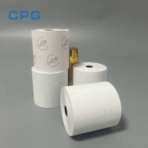 Papier de reçu ATM/POS 80x80mm sans BPA 55gsm, prix usine, pour caisse de supermarché - Product Image 1