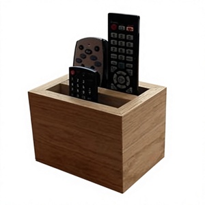 Eco-Friendly Wooden 5-Layer Modern Handmade Remote <b>Control</b> <b>Holder</b> Stand for Home Living Room Table - Product Image 1