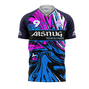 Lettere numero stampa squadra uomini completo <span class=keywords><strong>verde</strong></span> chiaro su misura colori brillanti 3xl maglie da <span class=keywords><strong>calcio</strong></span> <span class=keywords><strong>con</strong></span> colletto - Product Image 3