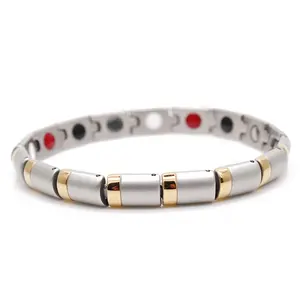 4 in 1 lontano infrarosso Bio magnetico braccialetto di terapia delle donne negativo <span class=keywords><strong>chiusura</strong></span> magnetica a ioni <span class=keywords><strong>per</strong></span> braccialetto - Product Image 1