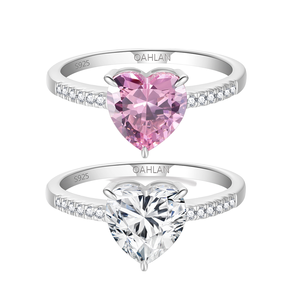 Bague de luxe en argent sterling 925 pour femme, zircon de laboratoire, pierre précieuse dorée, pour mariage, anniversaire, fête, plaqué rhodium, vente en gros - Product Image 5