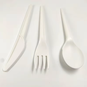 Échantillon gratuit BIOPOLY BIO-251114 Cuillères miniatures jetables modernes en plastique PLA/PP/PS pour les fêtes - Product Image 2