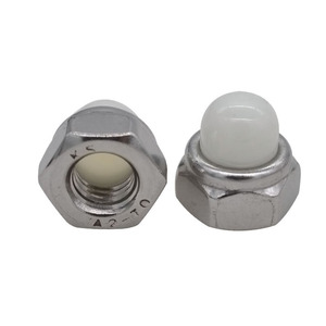 M3-M12 Edelstahl 304 316 <span class=keywords><strong>DIN</strong></span> <span class=keywords><strong>986</strong></span> Nylon-Einsatz-Kuppelmutter - Product Image 6