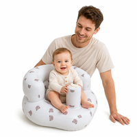 Canapé gonflable pour bébé PVC Safe Portable pour le bain Alimentation Voyage Multi Usage Siège pour bébé