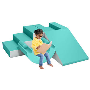 Ensemble <span class=keywords><strong>de</strong></span> blocs <span class=keywords><strong>de</strong></span> <span class=keywords><strong>construction</strong></span> souples <span class=keywords><strong>en</strong></span> <span class=keywords><strong>mousse</strong></span> à tunnel unique pour les tout-petits Ensemble <span class=keywords><strong>de</strong></span> <span class=keywords><strong>jeu</strong></span> doux actif d'intérieur - Product Image 4