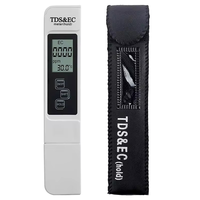 Testeur numérique de qualité de l'eau ZYSY, stylo de test TDS EC, plage 0-9990, multifonctionnel, mesure de la pureté, thermomètre TEMP PPM