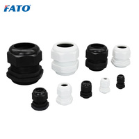 FATO presse-étoupe M12-M71 Nylon étanche noir blanc plastique Type pivotant scellé connecteurs rapides raccords accouplement réglable