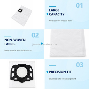Sacs à poussière non tissés JC Wholesales pour aspirateur, sacs de collecte de poussière faciles à installer pour KFI357 WD3 <span class=keywords><strong>SE4001</strong></span> - Product Image 6