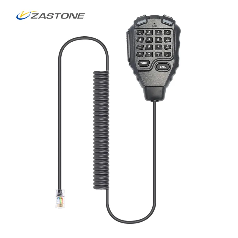 Zastone ไมโครโฟนวิทยุมือถือ50W D9000,วิทยุสื่อสารพร้อมรีโมตไมโครโฟนมีสายสำหรับใช้ในรถยนต์