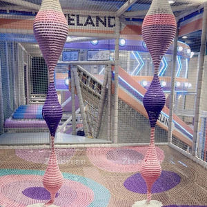 Parco Interattivo con Reti da Arrampicata e Gattonamento, Tunnel e Gabbie Sospese, Perfetto per Piazze Cittadine e Zone Avventura - Product Image 2