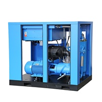 Compresseur d'air à vis haute pression 16 bars 7,5 kW-15 kW pour machine de découpe laser, tout-en-un avec réservoir, CE IP54, industriel