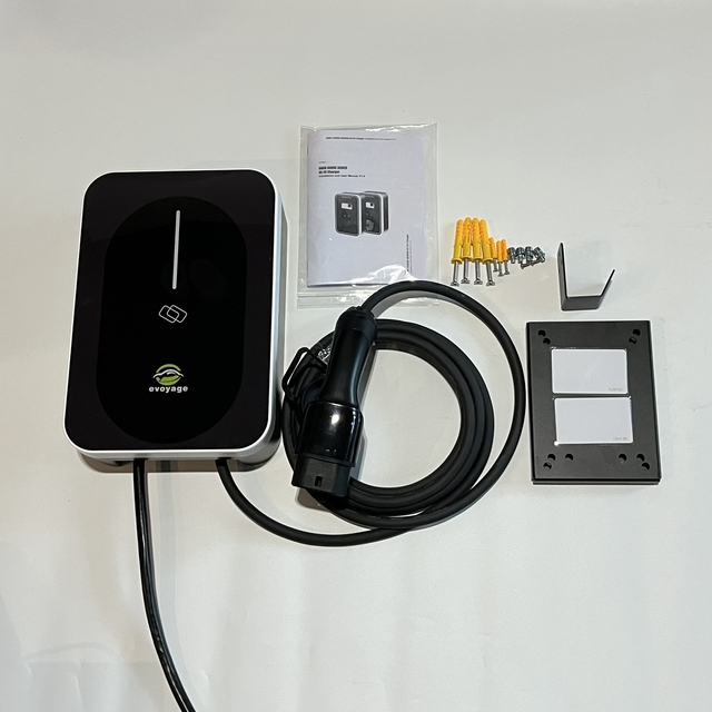 GBT Ac Charger OCPP Smart EV Charger Wallbox WiFi 4G App Control 7kW 11kW 22kW Wall-Mounted AC Charging Station 16A 32A 40A