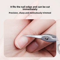 Ciseaux de bord professionnels couteau à cuticules de Style russe haut de gamme pour outil à ongles dissolvant de peau morte outil de beauté droit pour ongles
