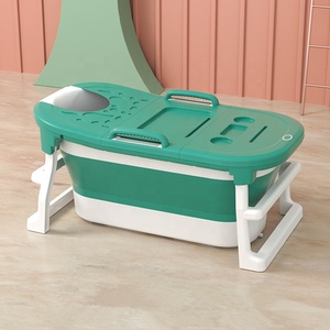 Grande <span class=keywords><strong>baignoire</strong></span> pliable moderne en plastique pour adultes, <span class=keywords><strong>baignoire</strong></span> autoportante pour <span class=keywords><strong>petite</strong></span> salle de bain - Product Image 2