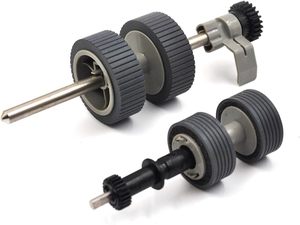 Kit de rouleaux d'échange de scanner compatible avec Fujitsu <span class=keywords><strong>Fi</strong></span>-6130 <span class=keywords><strong>Fi</strong></span>-6130Z <span class=keywords><strong>Fi</strong></span>-6230 <span class=keywords><strong>Fi</strong></span>-<span class=keywords><strong>6140</strong></span> <span class=keywords><strong>Fi</strong></span>-6240 6125 6225 PA03540-0002 PA03540-0001 - Product Image 3