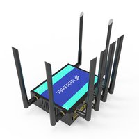 Módem Inalámbrico 5G, Router Celular Openwrt Gigabit, Ranura M.2, WiFi de 3000 Mbps con Ranura para Tarjeta SIM