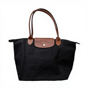 Borsa a Mano Classica Longxiang del 70° Anniversario, Grande Capacità, in Vera Pelle, Tracolla Pieghevole, Stile Urbano Estivo - Product Image 1