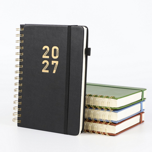 Agenda Diaria Personalizada con Doble Espiral, Tapa Dura, Organizador, Diario, Cuaderno, Set de Regalo con Bolígrafo, Venta al Por Mayor - Product Image 6
