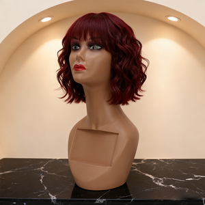 Оптовая продажа, высококачественный реалистичный Африканский американский женский парик, манекен, голова для показа, парик, шляпа, реквизит, модель головы - Product Image 6