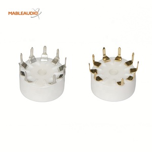Soket Tabung Vakum 9pin Plastik GZS9-Y untuk 12AX7 6922 EF86 E88CC 6N1 - Product Image 4