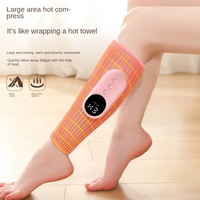 FSPG Sans Fil Portable Fatigue Musculaire Relax Circulation Sanguine Chauffage Sans Fil Jambe Veau Air Masseur