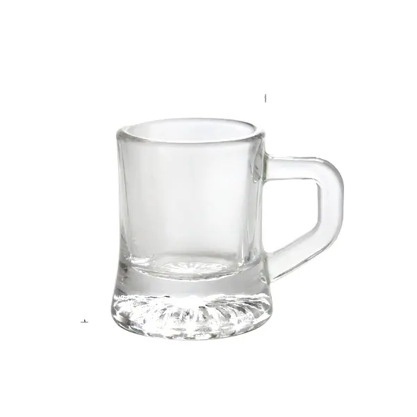 Bán Buôn Tùy Chỉnh Logo Nhỏ Bia Mug 40Ml Mini Stein Shot Glass Với Xử Lý Bia Mug Glass Bottle Bia Cup
